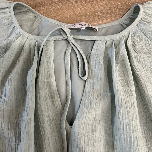 Wayf blue blouse - Picture 2 of 4